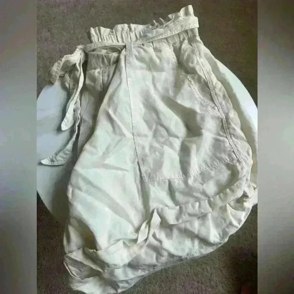 Aerie paperbag high waist soft shorts size XL